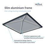 Laminated Glass Roof Lantern Pyramid | Skyseal