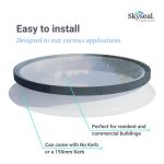 Halo Circular Flat Glass Rooflight | Skyseal