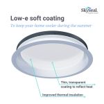 Halo Circular Flat Glass Rooflight | Skyseal