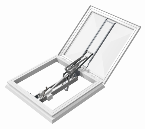 Mardome Smoke Vent Roof Light Open