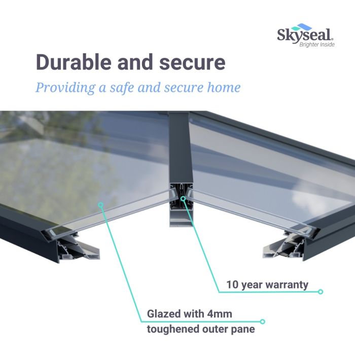 Skyseal Laminated Glass Roof Lantern