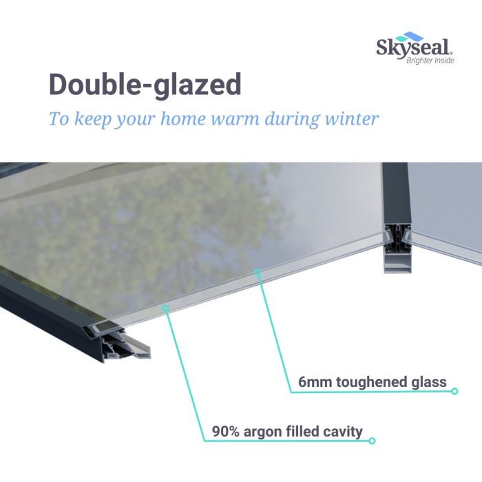 Laminated Glass Roof Lantern Pyramid | Skyseal