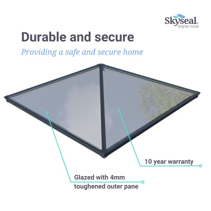 Laminated Glass Roof Lantern Pyramid | Skyseal