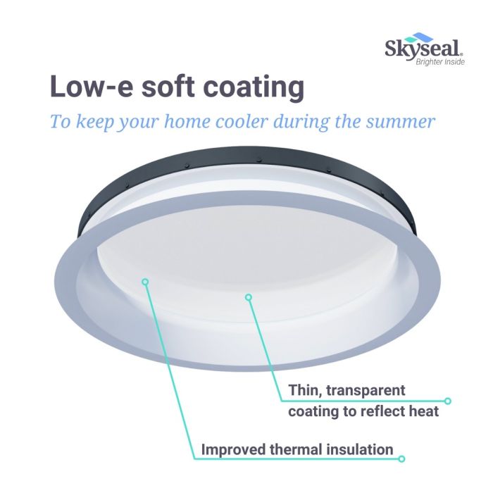 Halo Circular Flat Glass Rooflight | Skyseal