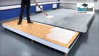How to install a Classicbond EPDM flat Roof